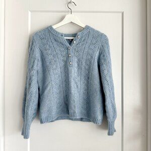 Petite Studio Blue Sweater - size XS